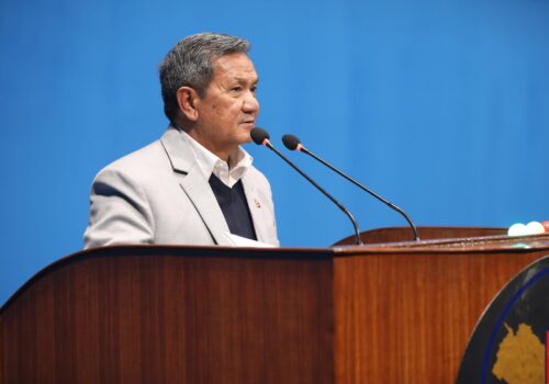 नेताहरूको मानसिकताले संघीयतामाथि प्रश्न उठ्यो: सञ्चारमन्त्री गुरुङ